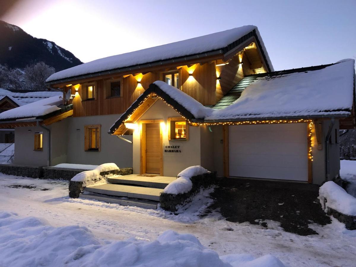 Chalet Barbara With Swimming Pool In The Heart Of Oisans เลอบูร์-เดอัวซ็อง ภายนอก รูปภาพ