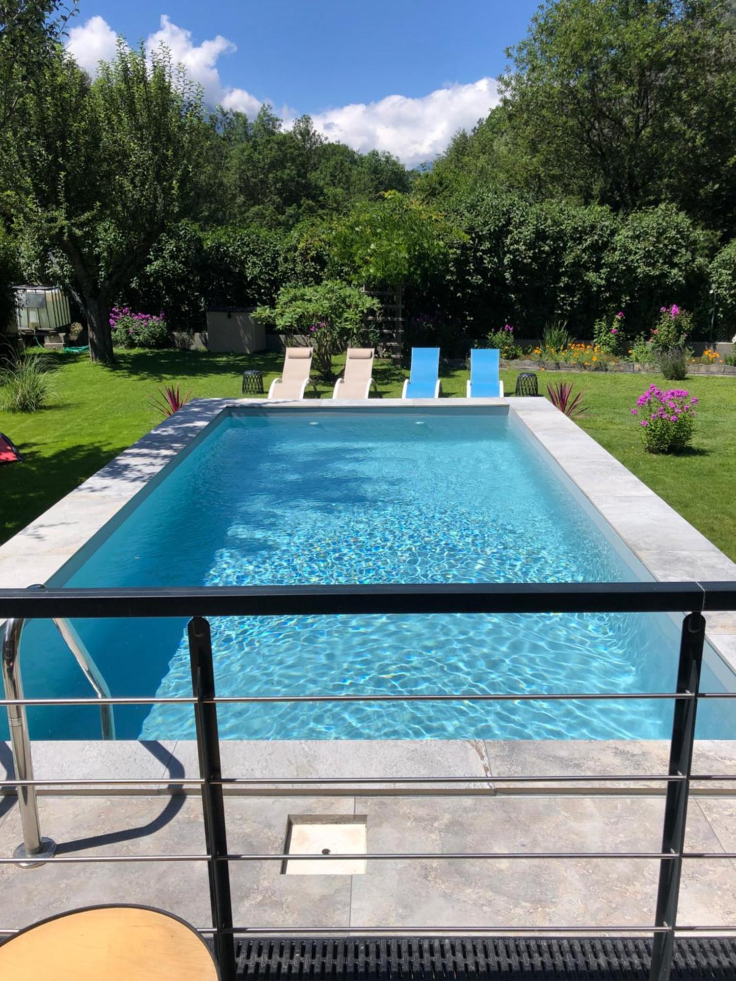 Chalet Barbara With Swimming Pool In The Heart Of Oisans เลอบูร์-เดอัวซ็อง ภายนอก รูปภาพ